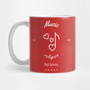 Music religion Mug